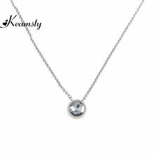 Keamsty New Fashion Stainless Steel Cambio Collier Magnetic Necklace fit Interchange Coin Disc Collection Necklace without Coin 2024 - buy cheap