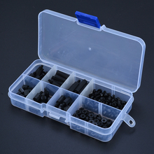 180Pcs/Box Nylon Screw Kit Black M3 Threaded Hex Spacers Screws Nut Male-Female Standoff Set With Plastic Box 2024 - buy cheap