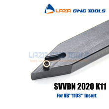SVVBN2020K11 Indexable External turning tool holder,72.5 Degree SVVBN CNC Insert Lathe machine Turning tool Cutter for VBMT1103 2024 - buy cheap
