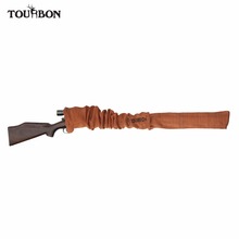 Tourboa capa de silicone tática para espingarda, meias de malha com tratamento para arma, protetor de espingarda, 128cm, acessórios de armas de caça, tiro 2024 - compre barato