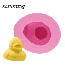 Molde de pato 3D para Fondant de silicona, herramientas de decoración de pasteles, moldes para velas de jabón, accesorios de cocina D0277, 1 unidad 2024 - compra barato