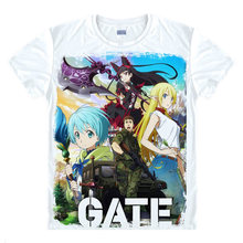 Gate T-Shirt Mari Kurokawa Shirt fashionable t shirts Anime Cosplay kawaii t-shirt t-shirts for boy lolita anime cosplay shirt A 2024 - buy cheap