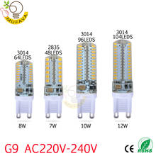 G4 G9 LED Lamp DC12V AC220V SMD 3014 2835 4014 Corn Bulb Replacement Halogen Light g4 g9 led light bulb light 2024 - buy cheap