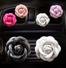 1pc Car perfume accessories air outlet conditioning car perfume Vent clip Rose flower Car-styling Perfume Women Perfume Original 2024 - buy cheap