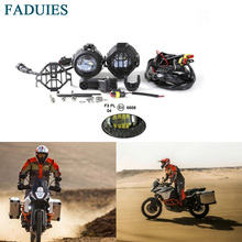 FADUIES Motorcycle 40W LED Auxiliary Fog Light Assemblies Safety Driving Lamp For BWM Adventure 1090, 1190, 1290, For R1200GS 2024 - buy cheap