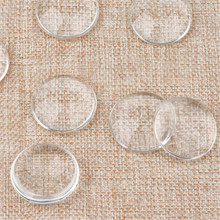 10~20pcs 8mm 10mm 12mm 16mm 18mm 20mm 25mm Transparent Domed Flatback Half Round Clear Glass Cabochon for DIY Jewelry Making 2024 - buy cheap