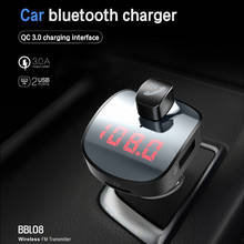 Car Bluetooth Audio MP3 Player with 3.1A Quick Charge Dual USB Car Charger Car Kit FM Transmitter Aux FM Modulator Handsfree 2024 - buy cheap