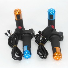 12-84V E-Bike Electric Scooter Throttle Handle with 2 Speed and Digital Voltage Indicato 2024 - buy cheap