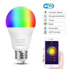 WiFi Smart Light Bulb 8W 9W 10W 12W E27 A60 Motion Sensor PIR Dusk to Dawn LED Night Bulb Lamp For Home Hallway Lighting 220V 2024 - buy cheap
