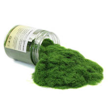 One Bottle 35g 5mm Dark Green Sand Table Grass Powder Flock DIY Architectural Model Layout Nylon CFA6 2024 - buy cheap