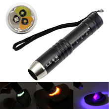 Ultraviolet 365nm 395nm UV White Yellow 3 LEDs Light Source Flashlight lamp for Jade Jewelry Identification 18650 Torch torcia 2024 - buy cheap