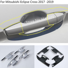 car body cover trim outside external door Bowl stick lamp frame panel 4pcs For Mitsubishi Eclipse Cross 2017 2018 2019 2020 2024 - buy cheap