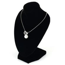Black Mannequin Necklace Jewelry Pendant Display Stand Holder Show Decorate hot 2024 - buy cheap