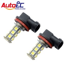 AutoEC 2x H11 18 smd h11 fog light lamp 5050 Car Headlight Fog light Driving Led bulb white 12V #LJ14 2024 - buy cheap