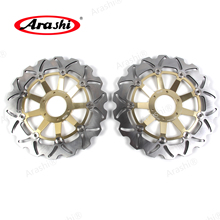 ARASHI VFR V-TEC 800 CNC Front Brake Rotors Disc Floating For HONDA VFR800 VTEC 2002 - 2013 / 2003 2004 2005 2006 2007 2008 2009 2024 - buy cheap