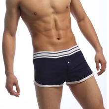 Freeshipping seobean  men's  shorts boxers Pajamas cotton breathable short  3 colors M L XL 2024 - buy cheap