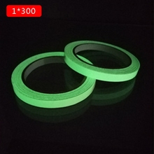 Car-Styling Car Sticker 3mx1cm Self-adhesive Luminous DIY Tape Warning Tape Glow In Dark Reflective Strips 2024 - buy cheap