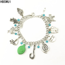 HBSWUI Moana Charm Bracelet Classic Anime TV Movie High Quality Fashion Metal Jewelry Cosplay Gifts for Woman Girl Men 2024 - buy cheap