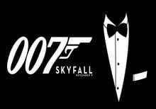 Фон для студийной фотосъемки с галстуком-бабочкой James Bond 007 2024 - купить недорого