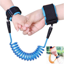 Children Kids Toddler Anti Lost Wristband PU Link Baby Safety Leash Harness Hand Ring Child Traction Rope Adjustable Braclet Toy 2024 - buy cheap