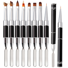 1pcs Nail Art Brush Painting Pen UV Gel Nail Gradient Phototherapy Pen Double Head Extension Design Manicure Tools 2024 - buy cheap
