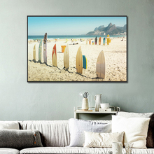 Surfboards Canvas Painting Tropical Wall Art Picture for Living Room Summer Landscape Nordic Decoration Home Posters and Prints 2024 - buy cheap