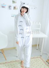 Kigurumi Cartoon Totoro Onesie Unisex Cosplay Costumes Adult Children Pajamas Sleepwear Nightwear Jumpsuits Rompers 2024 - buy cheap