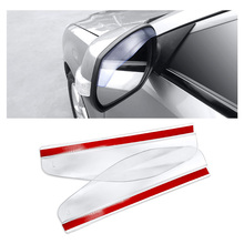 Espelho retrovisor universal para carro, 2 peças, protetor contra chuva, sobrancelha, visão lateral, protetor da chuva, neve, viseira solar 2024 - compre barato