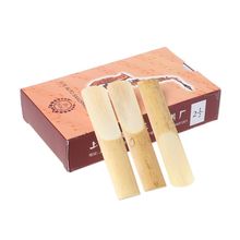 Musical accessories 10Pcs/set Eb Alto Saxophone Reeds Bamboo Strength 2.5 Sax Woodwind Instrument Parts 2024 - buy cheap