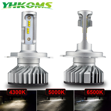 YHKOMS 12000LM H8 H11 Противотуманные фары без ошибки H7 светодиодный canbus H4 светодиодный светильник H1 H3 H9 9005 HB3 9006 HB4 4300K 5000K 6500K авто лампы 12V 2024 - купить недорого
