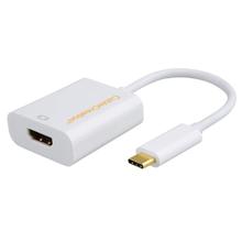 Núcleo adaptador para hdmi, tipo c (thunderbolt 3 compatível) para hdmi 4k, compatível com macbok air 2018, macbook (pro), 2024 - compre barato