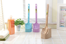 1PC cleaning toilet brush set soft seat type toilet brush with a clean brush yellow,blue,purple O0171 2024 - buy cheap