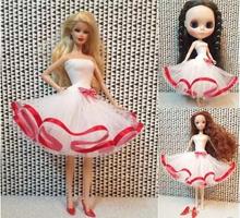 New 1/6 fashion blyth doll clothes Blyth Doll Dress Elegant evening dress clothing for 30cm Doll accessories for barbie 2024 - buy cheap