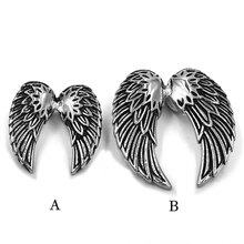 Fashion Eagle Wings Biker Pendant Stainless Steel Jewelry Gothic Feather Angel Wing Mens Women Lovers Pendant Wholesale SWP0492 2024 - buy cheap