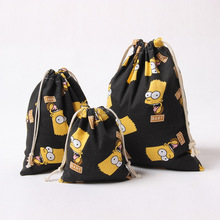 Canvas Toy Storage Bag Clothes Organize Bag Socks/underwear Shoes Storage Bag Home Sundry Kids Toy Bag 2024 - buy cheap