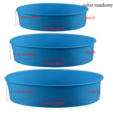 3pc/set Round Shaped Cake Mold Silicone Baking Mold Muffin Cases Cupcake Liner Baking Mold Cakes Bakeware Mould High-Quality 2024 - buy cheap