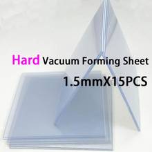 15PCS Dental Lab Vacuum Forming Machine Material Hard Sheet EVA 1.5mm 5"*5" Size High Quality 2024 - buy cheap