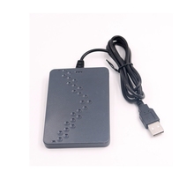 Lector de tarjetas USB ID IC 125KHZ 13,56 MHZ, doble frecuencia, formato de salida fácil de elegir 2024 - compra barato