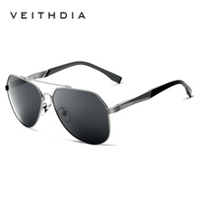 VEITHDIA Men's Sunglasses Polarized Blue Lens Driving Glasses  Aluminum Magnesium Sun Glasses For Men Eyewear Accessories 3598 2024 - buy cheap