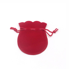 10pcs/lot 7*9cm Free Cheap Colorful Velvet Bag Jewelry Packaging Bags Wedding Christmas Gift Bag Drawstring Pouch Gourd Shape 2024 - buy cheap