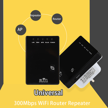 Repetidor de roteador wi-fi, 300mbps, extensor de alcance, mini roteador sem fio n, ponto de acesso, plug eu/us/uk 2024 - compre barato