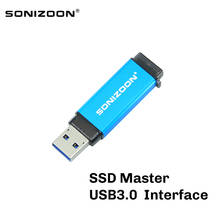 USB Flash dirve  USB3.0 Pen drive SSD Solid state MLC 256 GB USB Stick  Windows10 system Pen Drive  WIN TO GO SONIZOON XEZSSD3.0 2024 - buy cheap