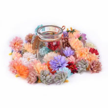 100 peças-flores falsas para casa e casamento-3.5cm 2024 - compre barato