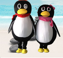 Madagascar Penguin Mascot Costume Fancy Dress for Party&Halloween Can Add Logo 2024 - buy cheap