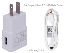 Micro USB Data Cable EU US Adapter Phone Charger For Motorola Moto G4/G4 Plus/G4 Play/G5/G5 Plus/Moto X 2017/X3/G6 Play/e5 Play 2024 - buy cheap