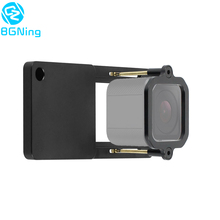 Soporte de cámara deportiva de aluminio, placa adaptadora para Gopro Hero 7 6 5 4, trípode de sesión, estabilizador, Conector de montaje de cardán 2024 - compra barato