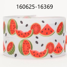 NEW sales 50 yards sweet watermelon pattern printed grosgrain ribbon free shipping 2024 - buy cheap