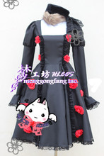 Axis Powers Hetalia APH Russia Anya Buraginsukaya Cosplay Costume Anime Custom Made Black Dress 2024 - buy cheap