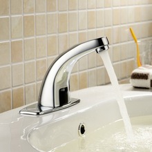 LANGYO Free Shipping Fashion Bathroom Brass Chromed Cold Water Automatic Sensor Faucet For The Bathroom F-201 2024 - купить недорого