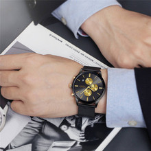 LIANDU Fashion Men Watches Business Watch Simple Stainless Steel Analog Quartz Wrist Luxury Males Classics  20 2024 - buy cheap